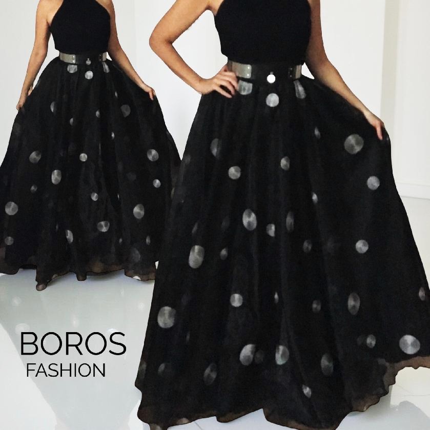 Dlouhá společenská sukně BOROS SK-L-OBL02